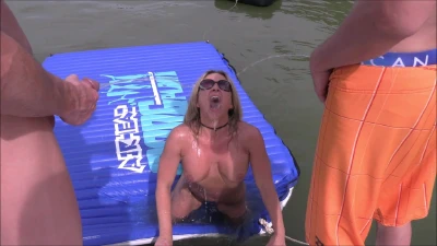 Sam Zee 8In1 Boat Fun Play With Toys Fisting Piss Drink Beer Pong